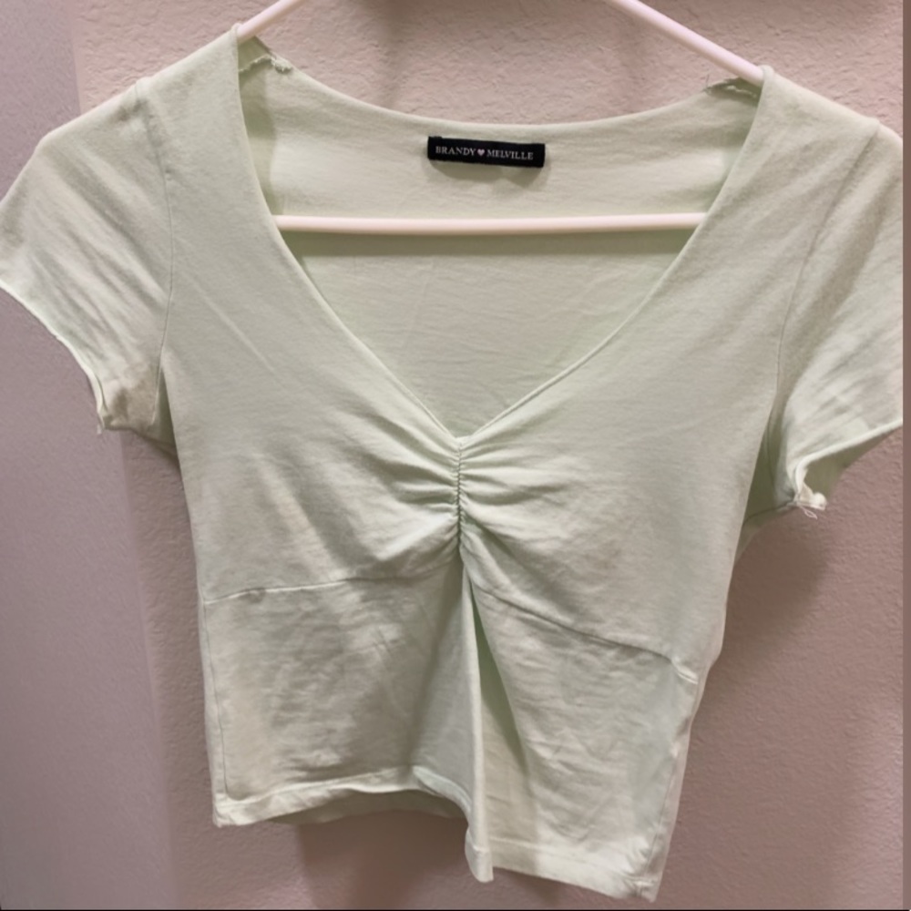 Mint green Brandy Melville top